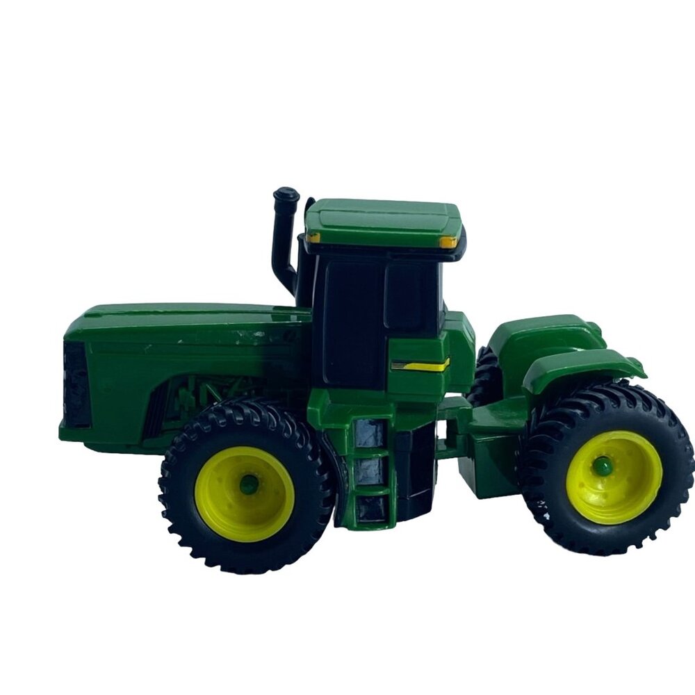 John Deere Ertl‎ 9620 Tractor Skidder Harvester Farm Toy 1/64 Scale Green Yellow